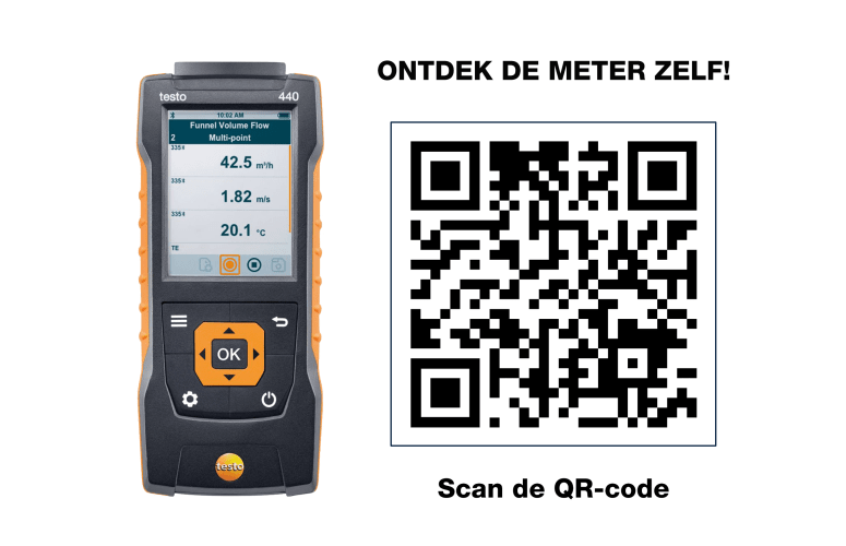testo 440 3D-QR-code